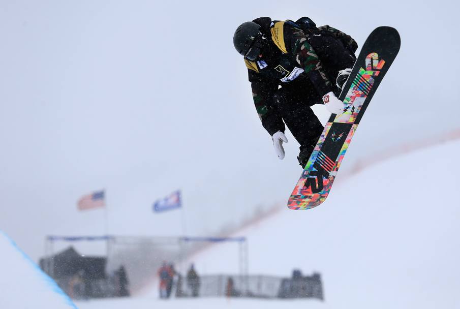 Park City, Utah Sci. Snowboarding. Ben Kilner in azione (Afp)